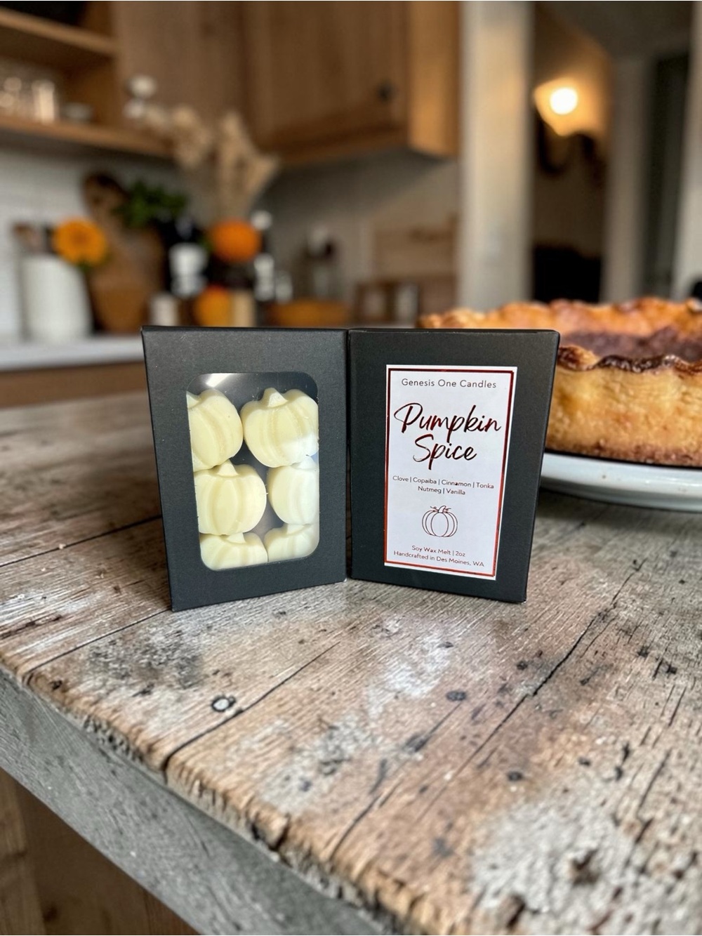 Essential Oil Soy Pumpkin Spice Wax Melts